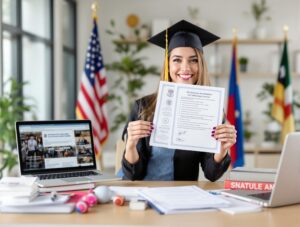 traducción documentos estudiantiles Estados Unidos certificados notas diplomas universitarios aplicación académica